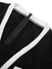 1960s Contrast Trim Bodycon Dress — a 1960s silhouette that turns sidewalks into runways