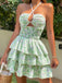 1960s-Ditsy-Floral-Cut-Out-Umbrella-Dress, vintage, retro, dress