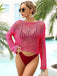1960s Knit Crochet Beach Cover Up, bohemian cover up, beach wear - perfect for women who love vintage and retro fashion