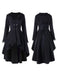 1960s Lace Buttoned Irregular Hem Coat - vintage fashion, retro style
