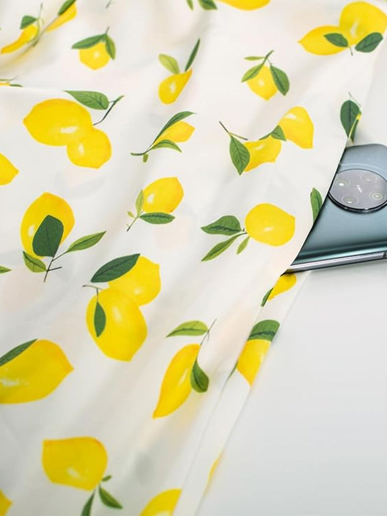 1960s Lemon Umbrella Belt Skirt, vintage skirt, retro style - perfect for women who love vintage and retro fashion