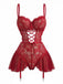 1960s Mesh Sheer Lace Nightgown With Garter Straps - vintage nightgown, retro sleepwear