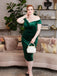 1960s Off Shoulder Velvet Bodycon Dress — vintage elegance for the modern woman