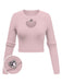 1960s Rhinestones Heart Cutout Knitted Solid Sweater — 1960s vintage charm for her modern wardrobe