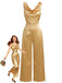 1960s Satin Vintage Classic Jumpsuit 3