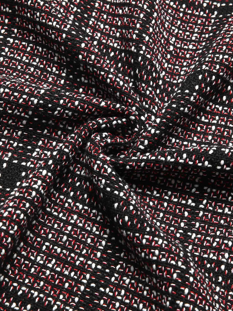 1960s Shirt Collar Lantern Sleeve Plaids Dress — a 1960s silhouette that turns sidewalks into runways