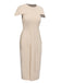 1960s Solid Cap Sleeved Pencil Dress, vintage dress, retro fashion - perfect for women who love vintage and retro fashion