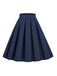 1960s Solid Pleated Skirt: timeless style reimagined