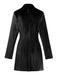 1960s Solid Velvet Long Sleeve Blazer Dress - vintage dress, retro fashion