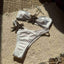 1960s Starfish Lace-Up Halter Bikini Set - vintage fashion, retro style
