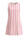 1960s Striped Sleeveless A-Line Mini Dress, vintage dress, retro fashion - perfect for women who love vintage and retro fashion