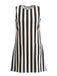 1960s Striped Sleeveless A-Line Mini Dress, vintage dress, retro fashion - perfect for women who love vintage and retro fashion