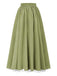 1960s Victorian-Style Ruched Lace Maxi Skirt — because 1960s glamour deserves an encore