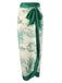 She's wearing 1960s Vintage Ink Floral Swimsuit & Cover-Up and the whole beach remembers the 1960s