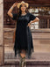 Plus Size Green 1940s V Neck Vintage Dress 2