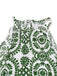 1970s Boho Irregular Print Romper - vintage jumpsuit, retro fashion