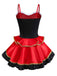 2PCS Red 1970s Riding Hood Costume Cape With Corset Dress - vintage dress, retro fashion, elegant red