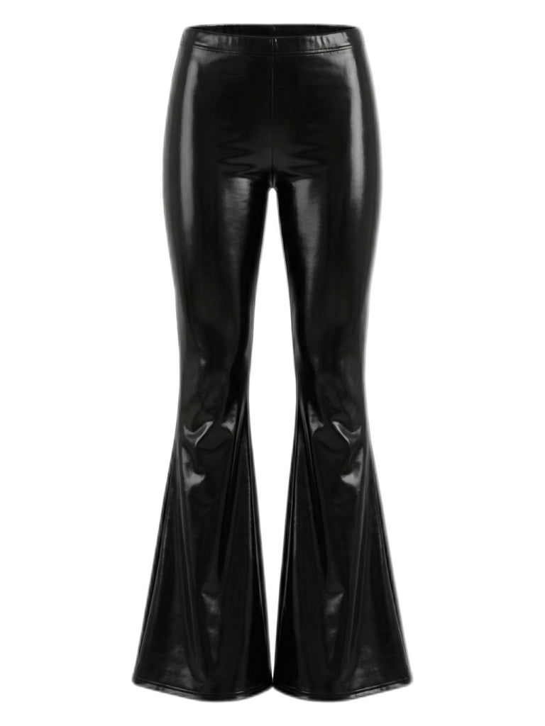 1970s Carnival Disco Flare Leg Pants - vintage fashion, retro style