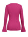 1970s Heart Cutout Knitted Solid Sweater: timeless 1970s elegance she makes her own
