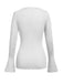 This 1970s Heart Cutout Knitted Solid Sweater whispers 1970s secrets to those who notice