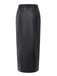 Belted PU Leather Vintage Maxi Skirt 2