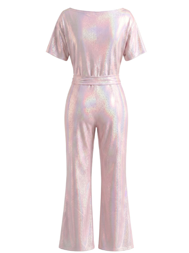 1970s Sequin Vintage Classic Jumpsuit 5