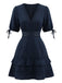 1950s Floral Vintage Classic Dress 5