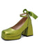 1970s Bow Vintage Classic Shoes