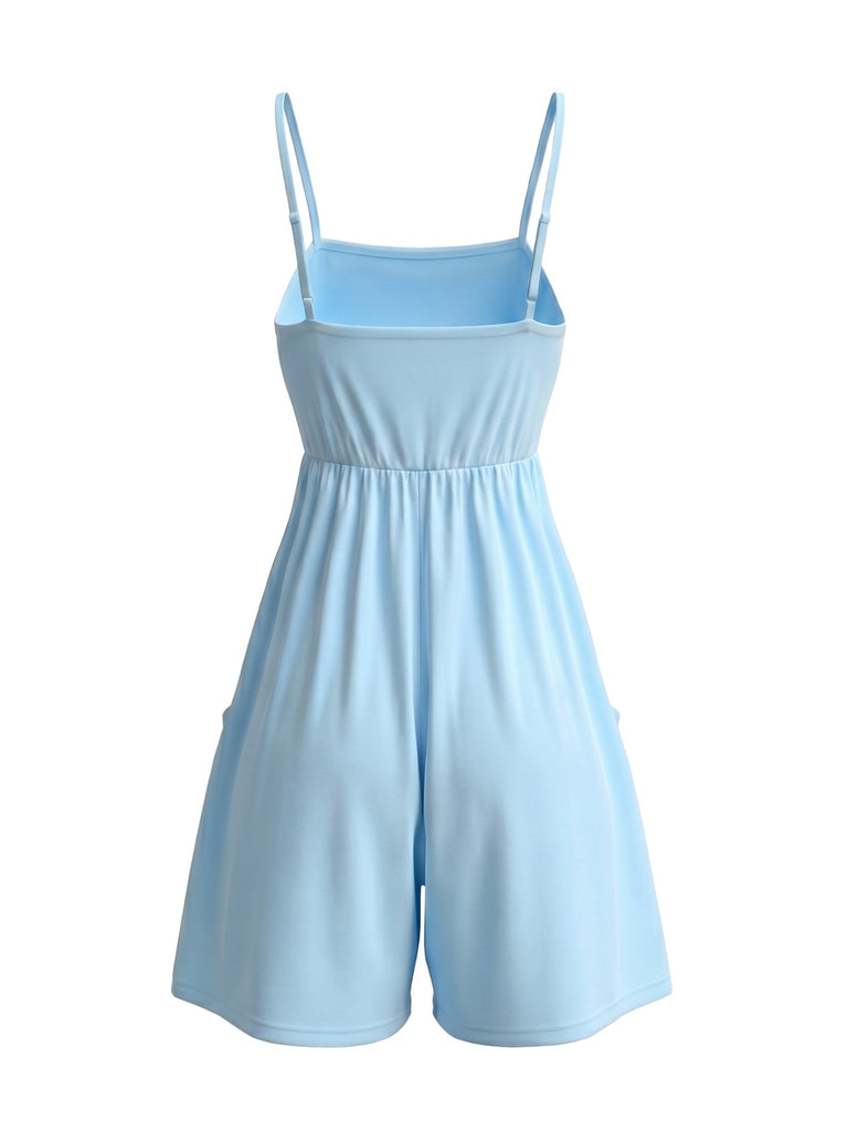 1970s Square Neck Vintage Classic Jumpsuit 7