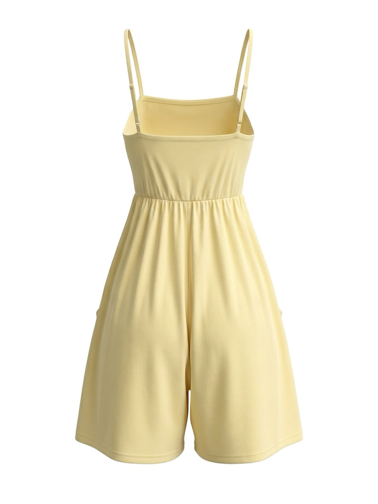 1970s Square Neck Vintage Classic Jumpsuit 11