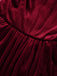 1970s Solid Square Neck Velvet Mini Dress - vintage dress, retro fashion