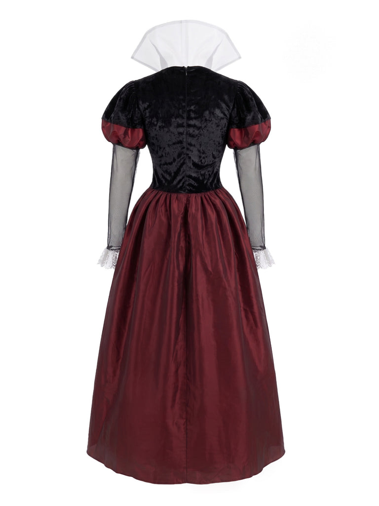 Red 1930s Vintage Classic Dress 2