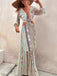 Ice Green 1970s V Neck Dress 3