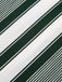 This 1970s V-Neck Contrast Stripes Jumpsuit whispers 1970s secrets to those who notice