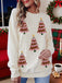 1980s Christmas Tree Sequin Sweater - vintage fashion, retro style