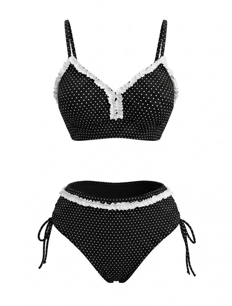 1980s Vintage Retro Swimsuit