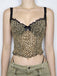 1980s Leopard Bow Crop Camisole: a 1980s classic that whispers rather than shouts