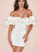 1980s Solid Off Shoulder Bodycon Dress — the kind of 1980s dress that makes strangers smile