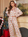 White 1980s Gingerbread Candy Cane Christmas Pajama Set - vintage fashion, retro style, pure white