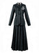 1940s Wednesday Academy Striped Uniform Costume Set