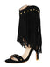 Vintage Tassel Studded Stiletto Boots