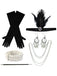 6PCS 1920s Flapper Costume Accessory Set