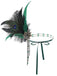 1920s Gatsby Peacock Feather Flapper Beaded Headband