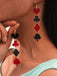 Valentine's Poker Card Suit Combo Earrings