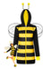 Yellow 1960s Striped Bee Cosplay Hooded Dress