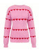 1940s Valentine's Day Heart Knitted Sweater