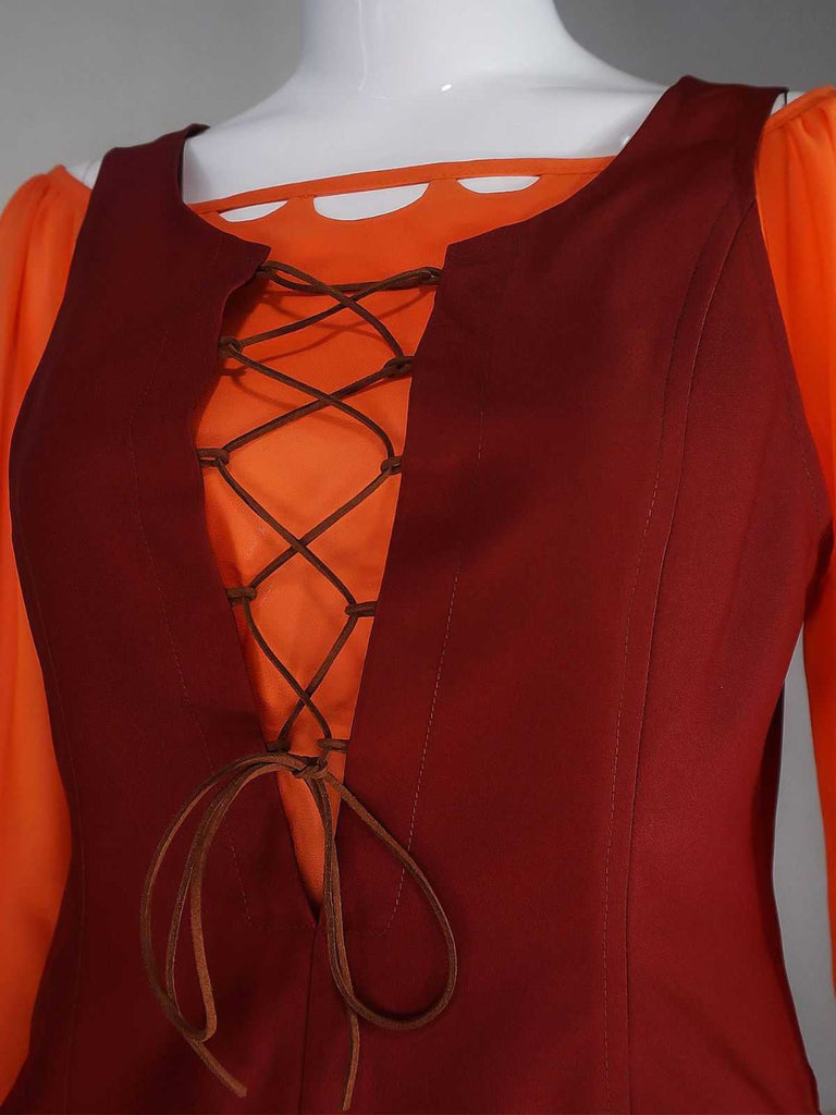 1930s Halloween Mary Sanderson Witch Costume Set