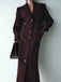 1930s Solid Lapel Button Wool Coat