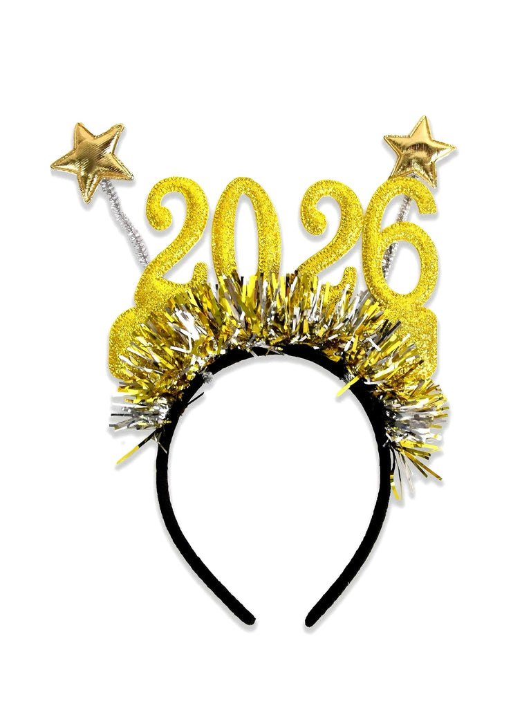 2026 New Year Party Star Streamer Headband
