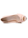 Peep Toe Knot Stiletto High Heels